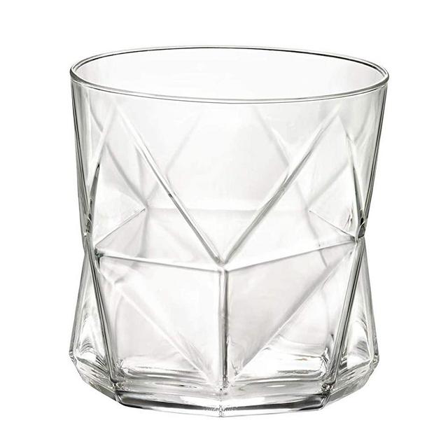 Bormioli Rocco Cassiopea Rocks Glass, Clear, 11.25 oz Glassware Set