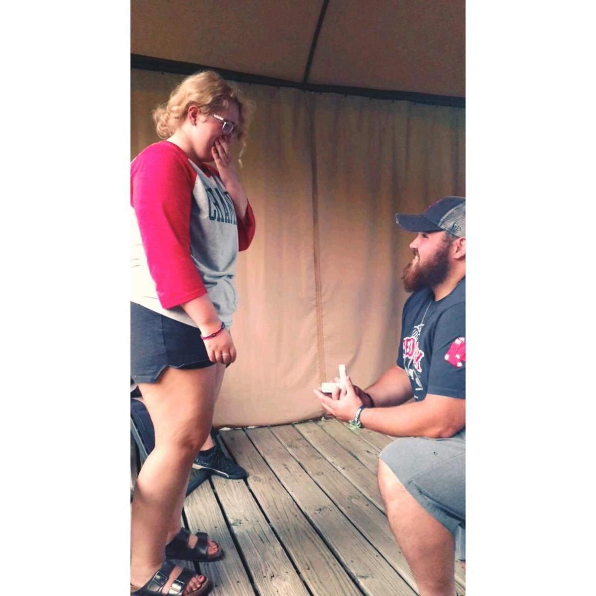 The proposal! 7/24/18 <3