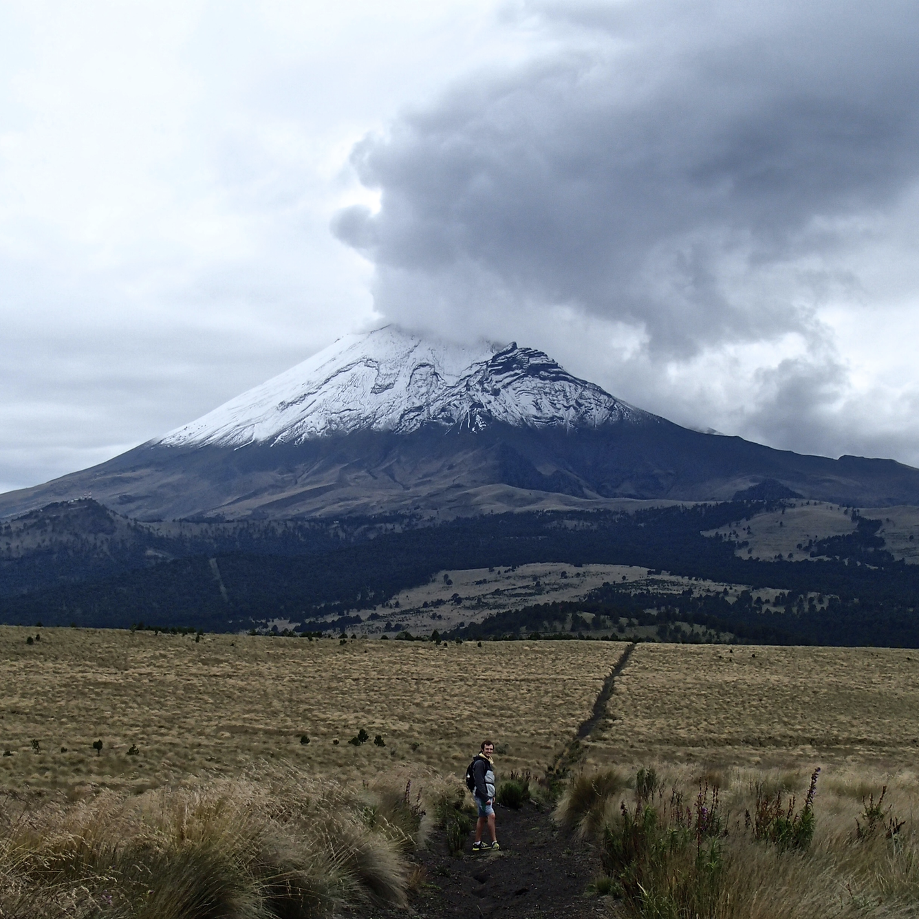 Chris visited Katy while she was studying abroad in Mexico, and we loved hiking by the ancient volcano Popo