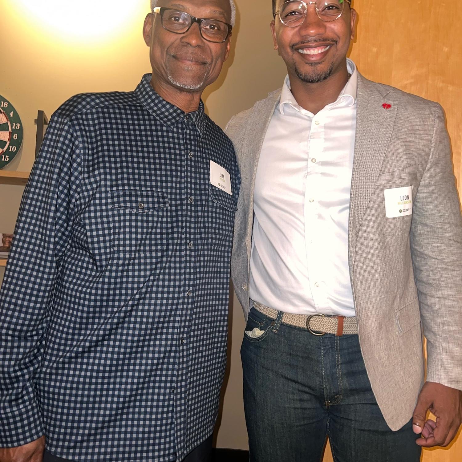 Papa Payton and Leon are both in the radio/media industry and hit it off instantly.