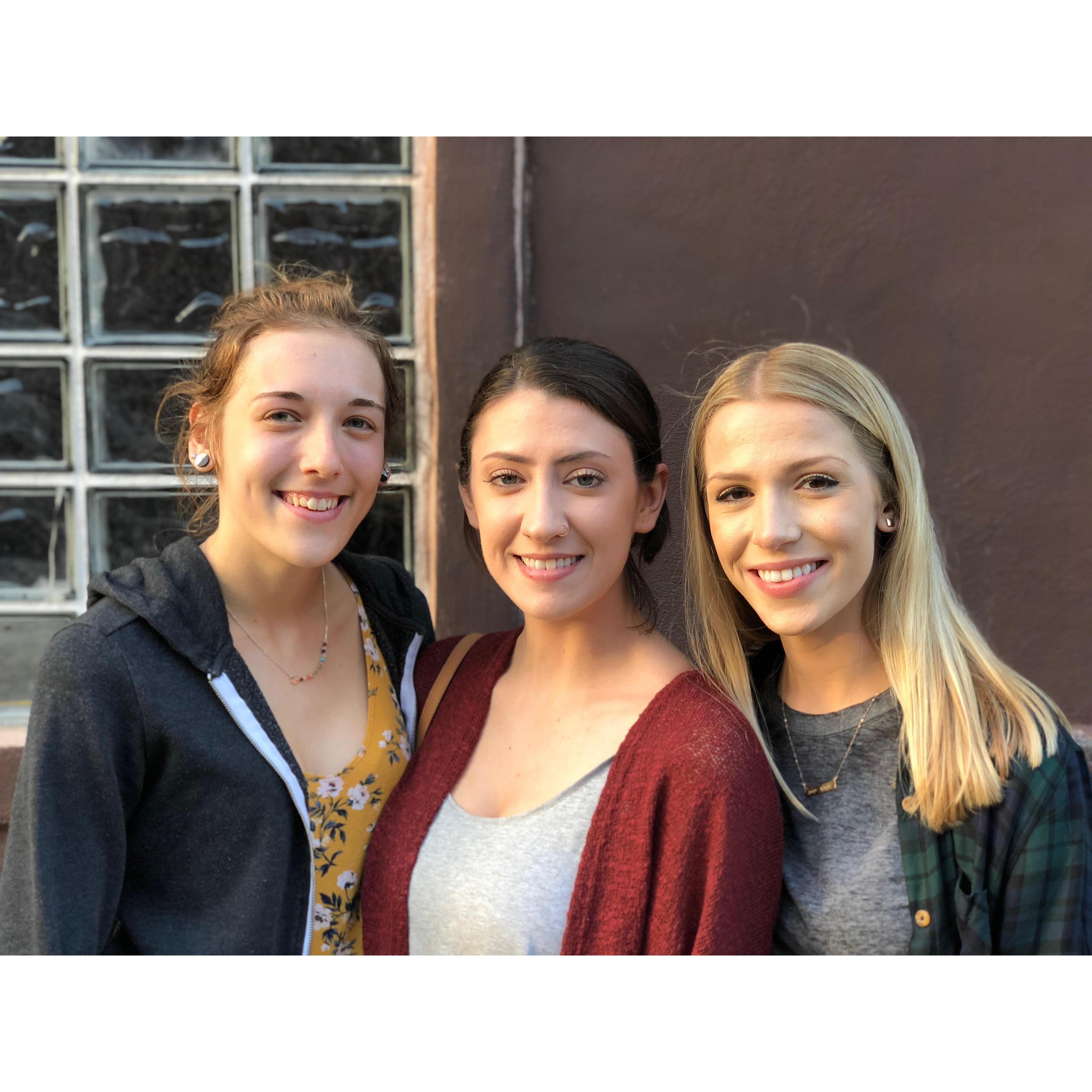 Jess, Steph, and Trisha