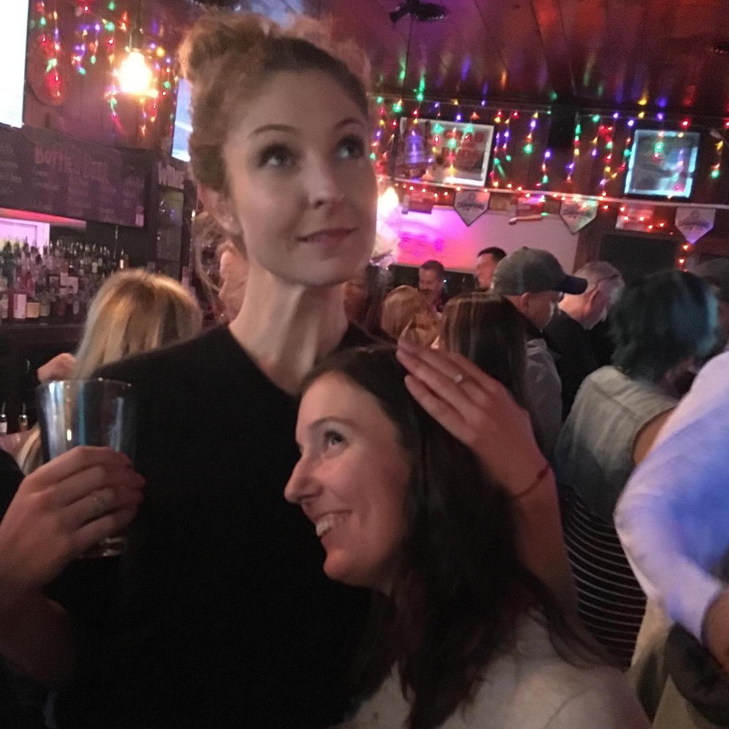 Aaron's sister, Alison, is thrilled to be getting a sister.