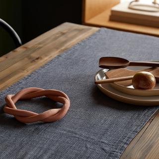 Linen Waffle Table Runner