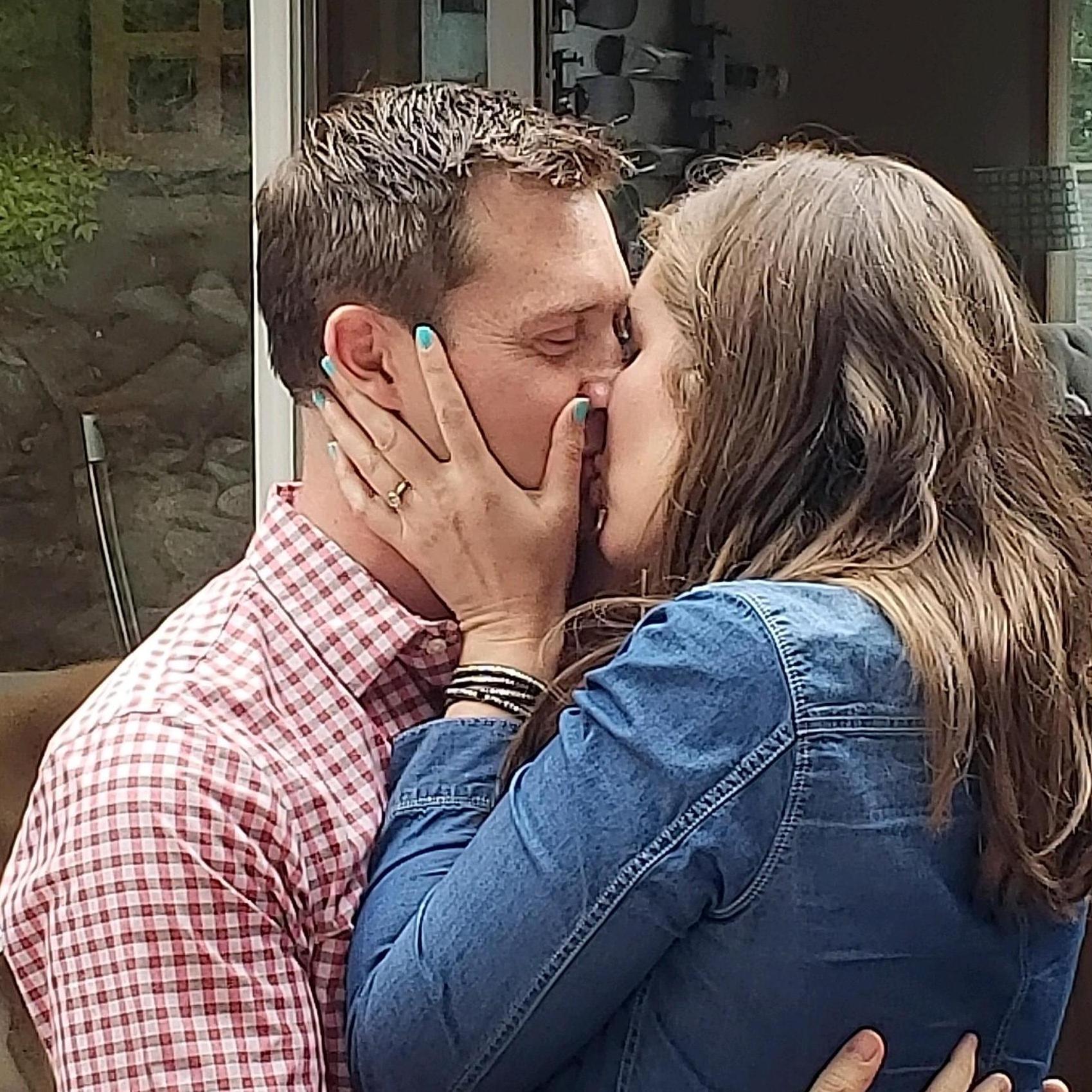 We got engaged with a bunch of family present and so much love!