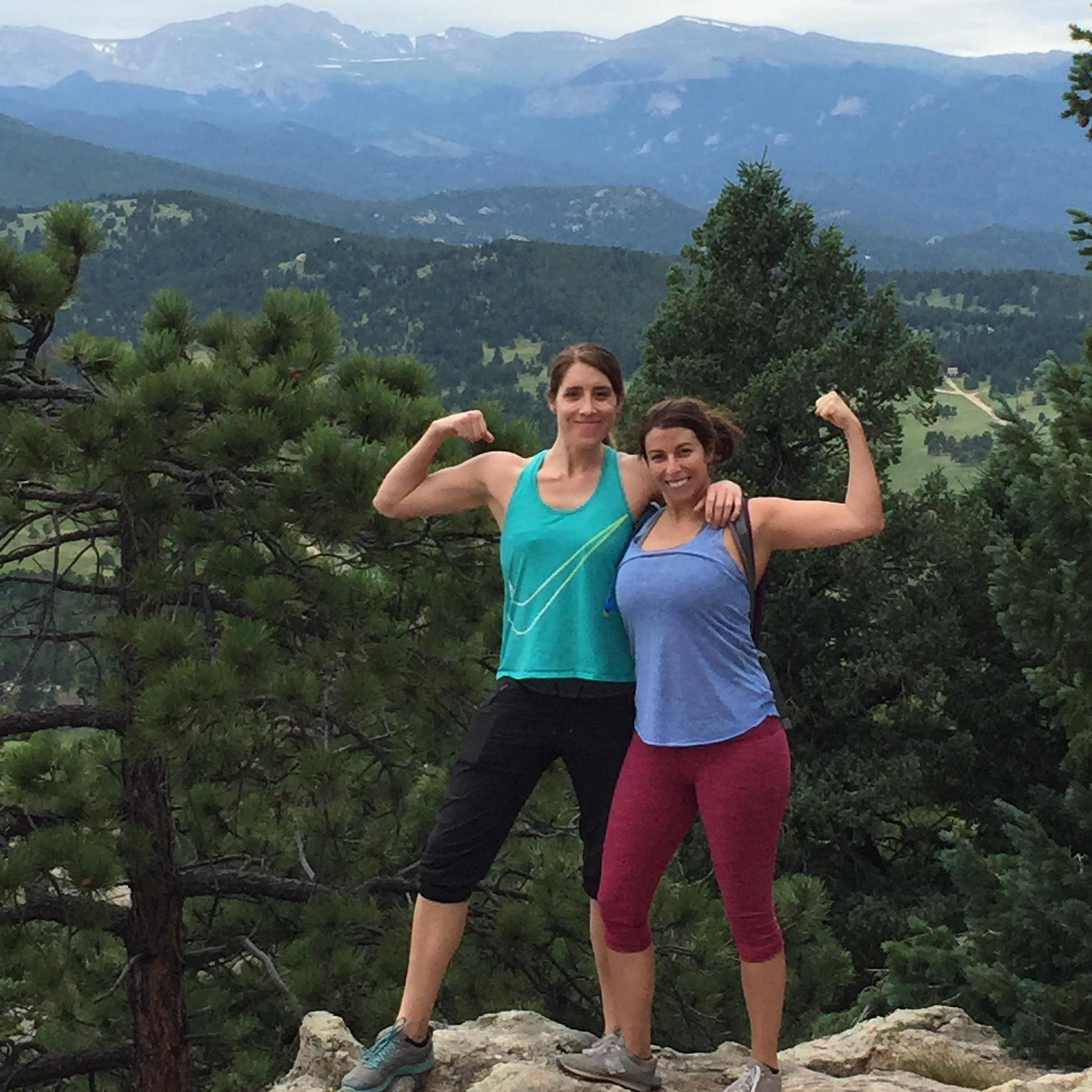 Lauren's 30th Bday trip!. Colorado Springs, Boulder, Denver.... summit at the FlatIrons