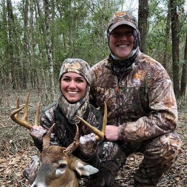 Jennica's first hunting trip - January 2019
