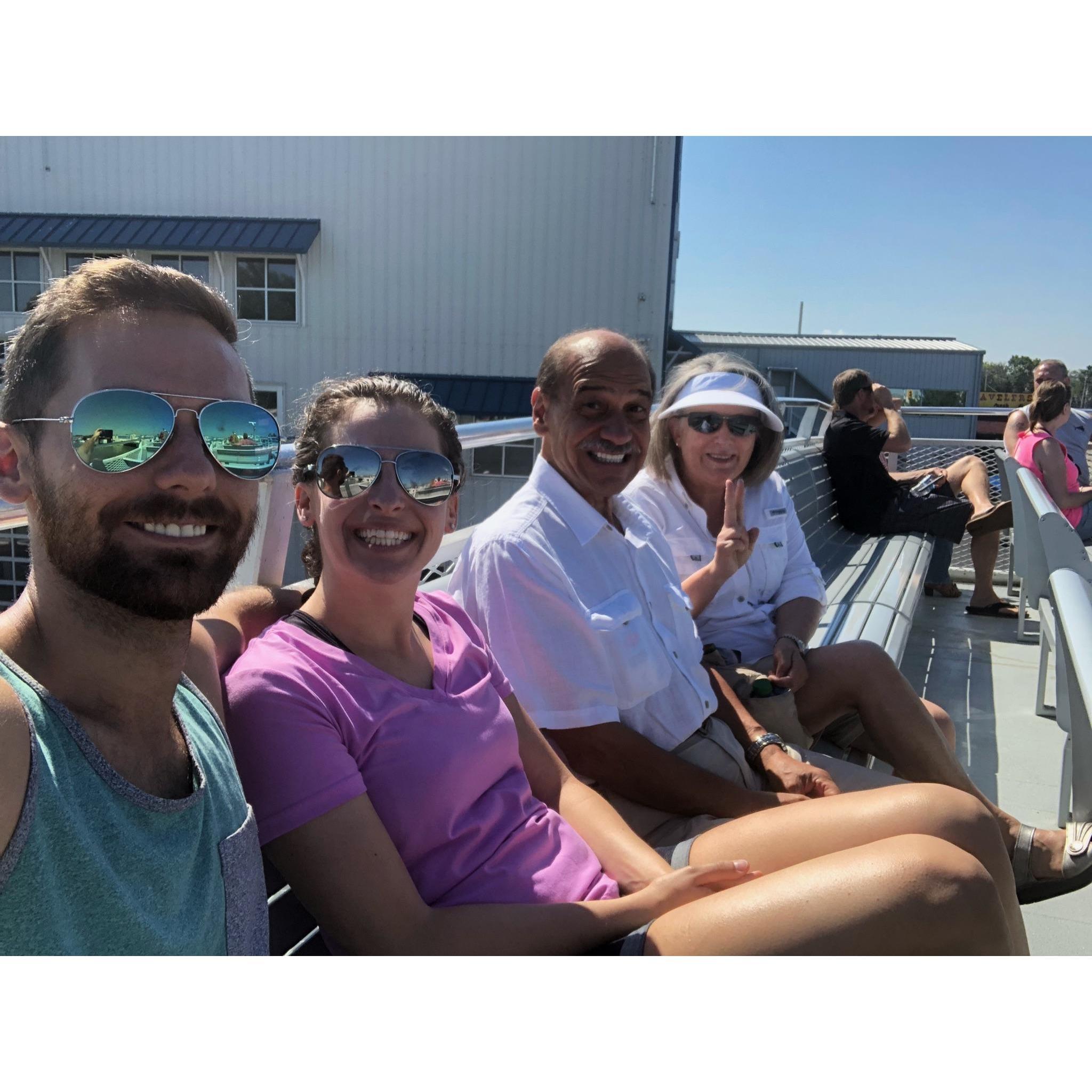 Year 2 - Enjoying our last few weeks before residency! Day trip to Put-in-Bay!