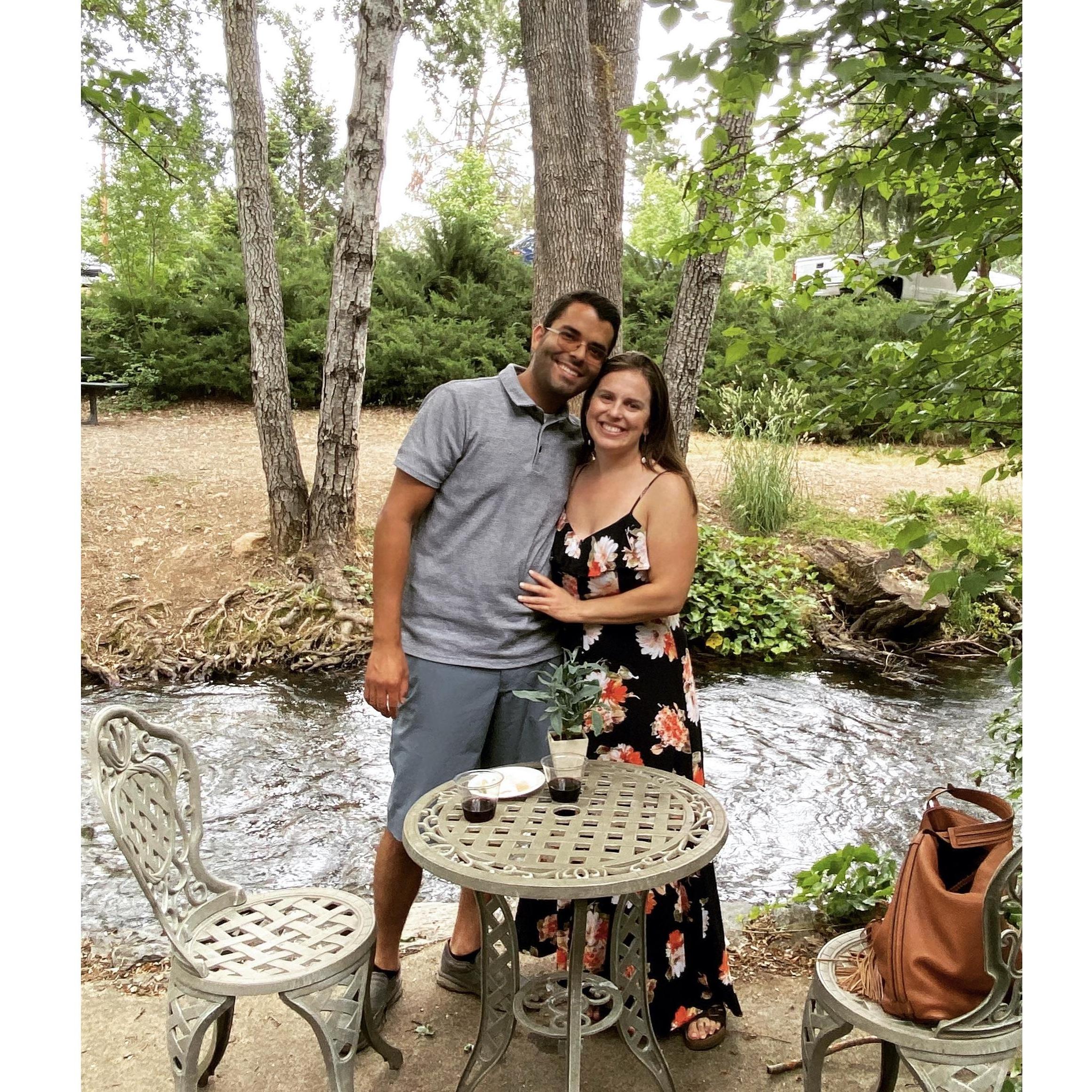 Enjoying a day together in Murphy's