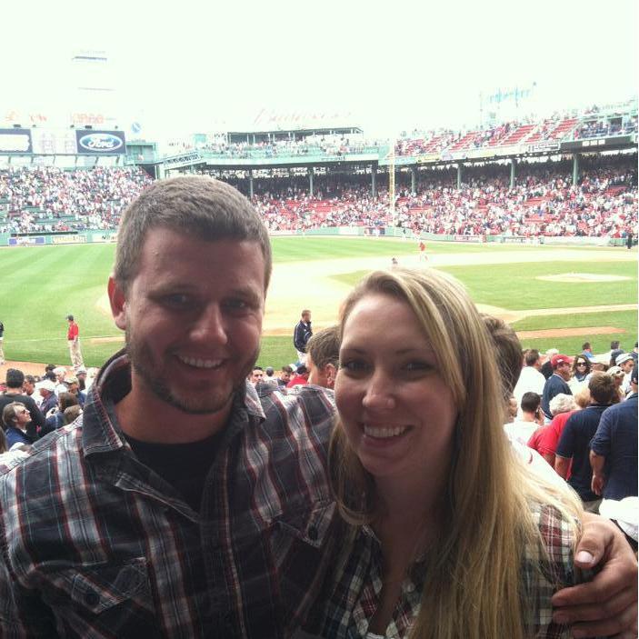 Mike's first Red Sox game!
