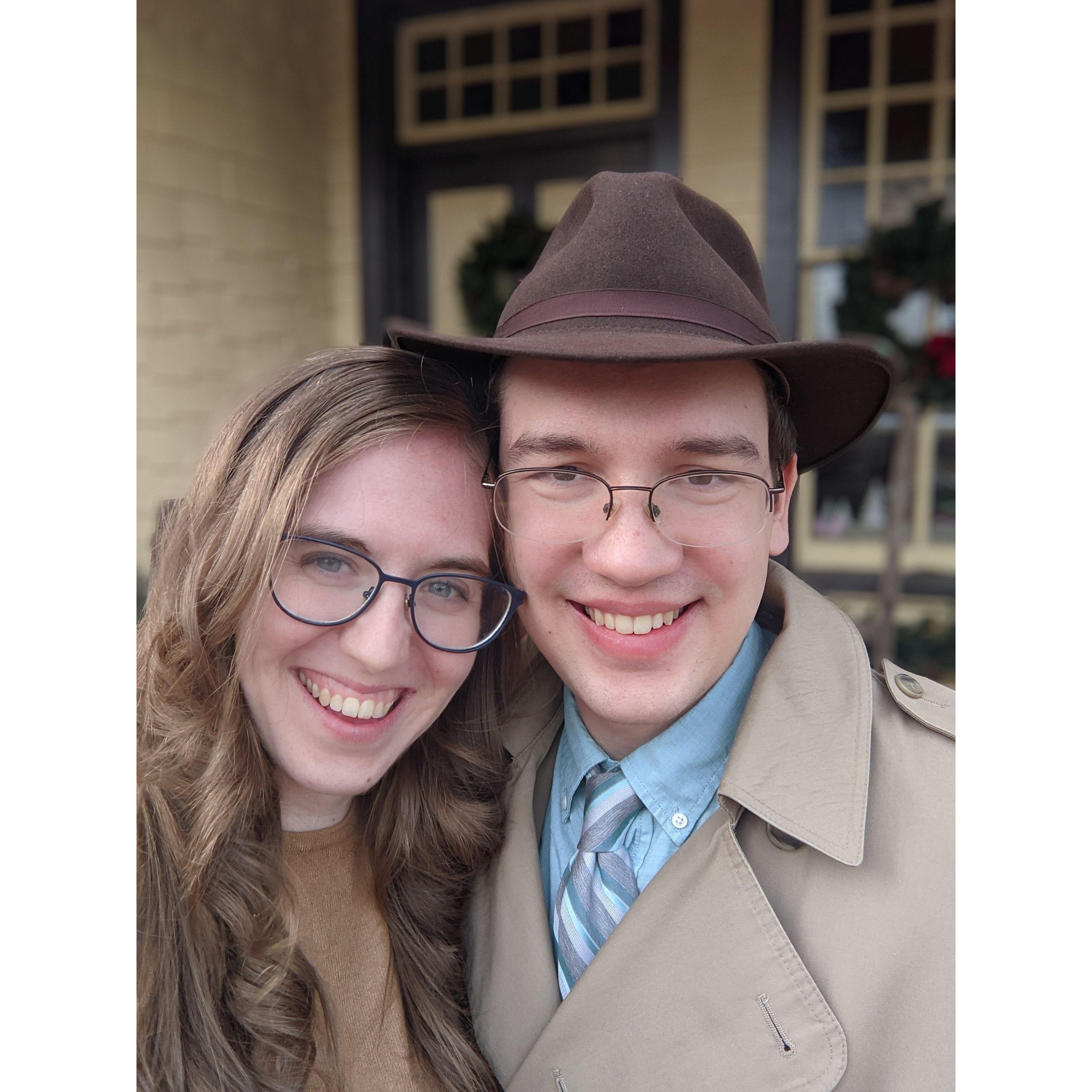 A train based date in New Hope