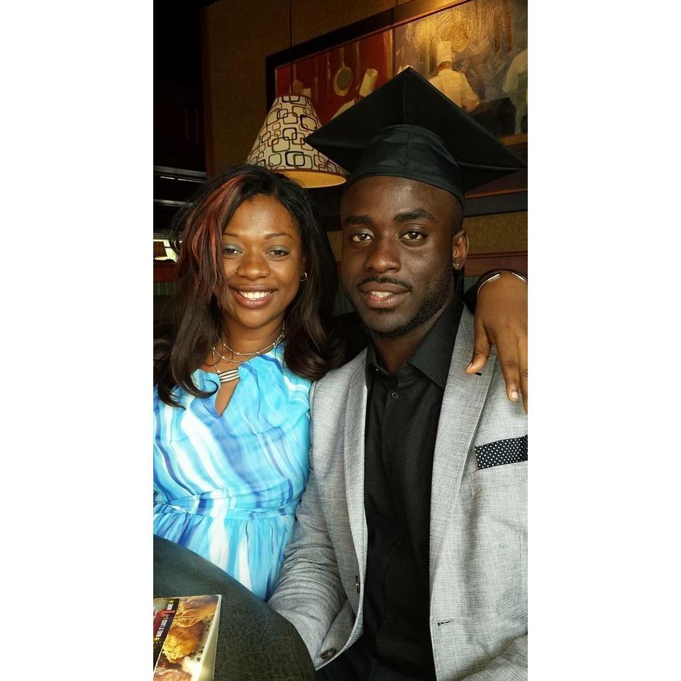 Delmar and his sister Nicole AKA Pinkey