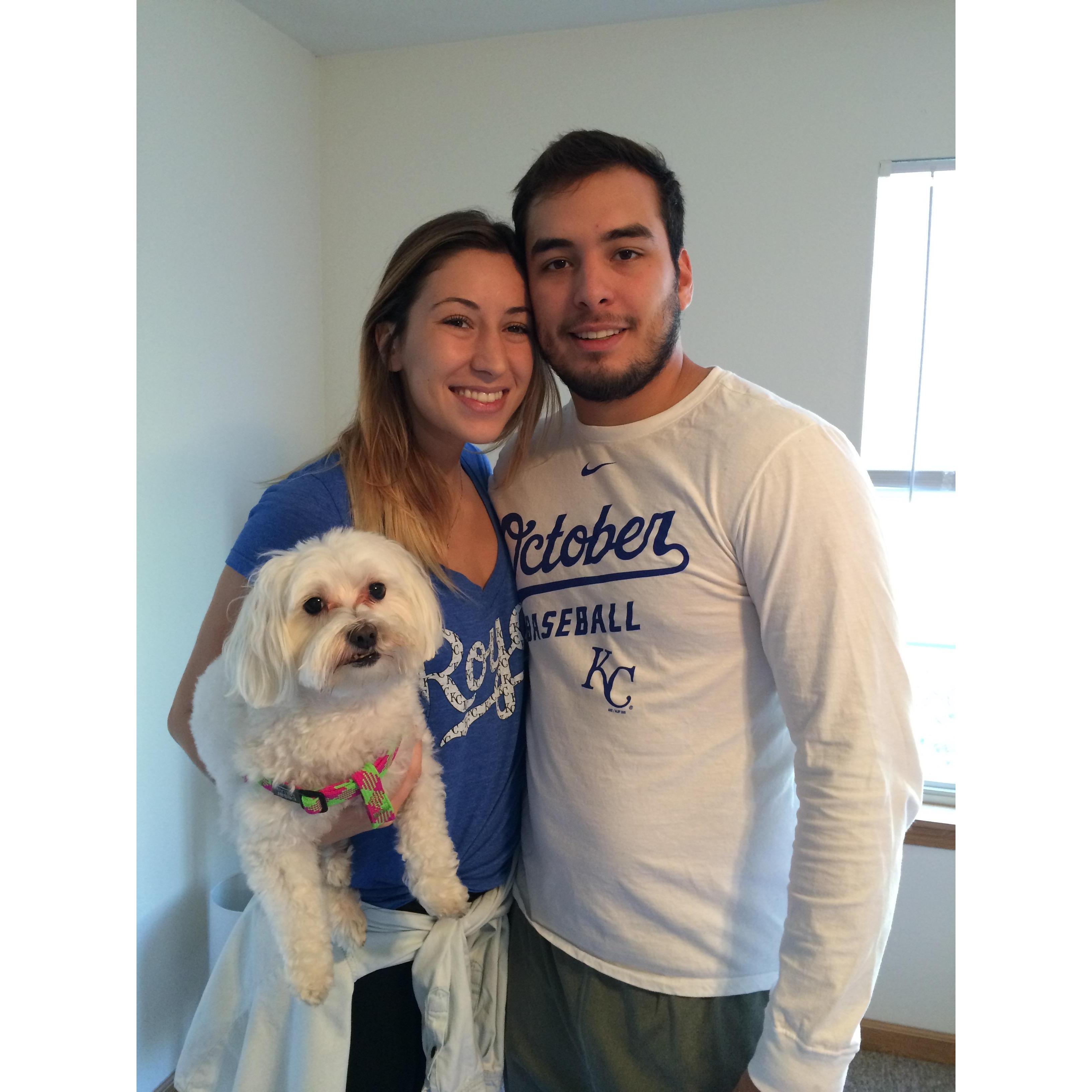 First apartment together!!!!