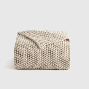 Cotton Fisherman Throw - Natural