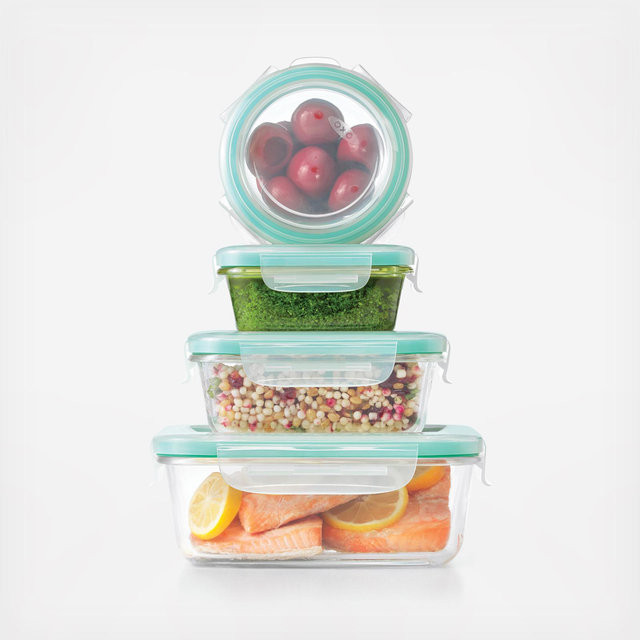 OXO, Good Grips Smart Seal 12-Piece Glass Container Set