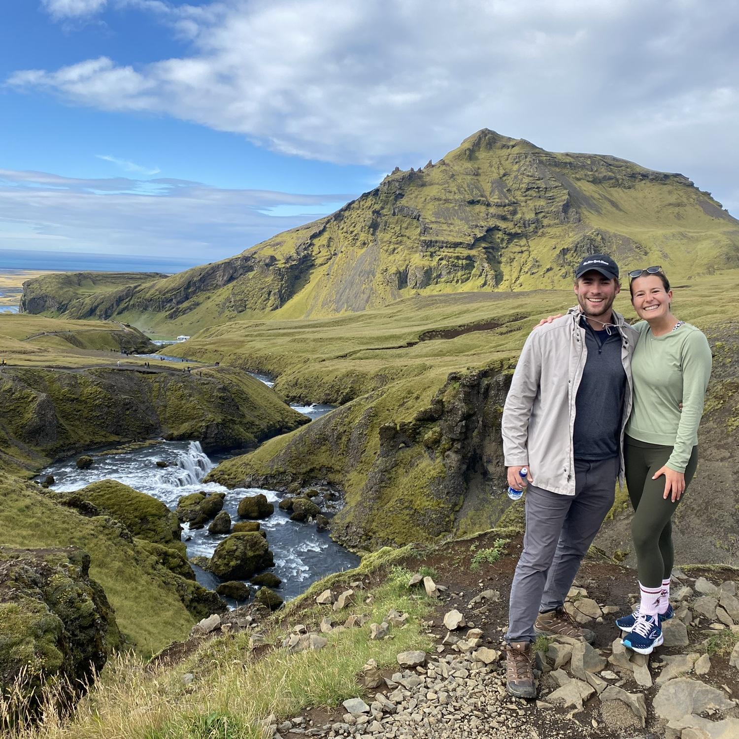 Hiking in Iceland