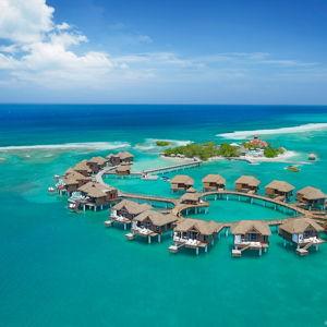 Water Bungalow on Our Honeymoon