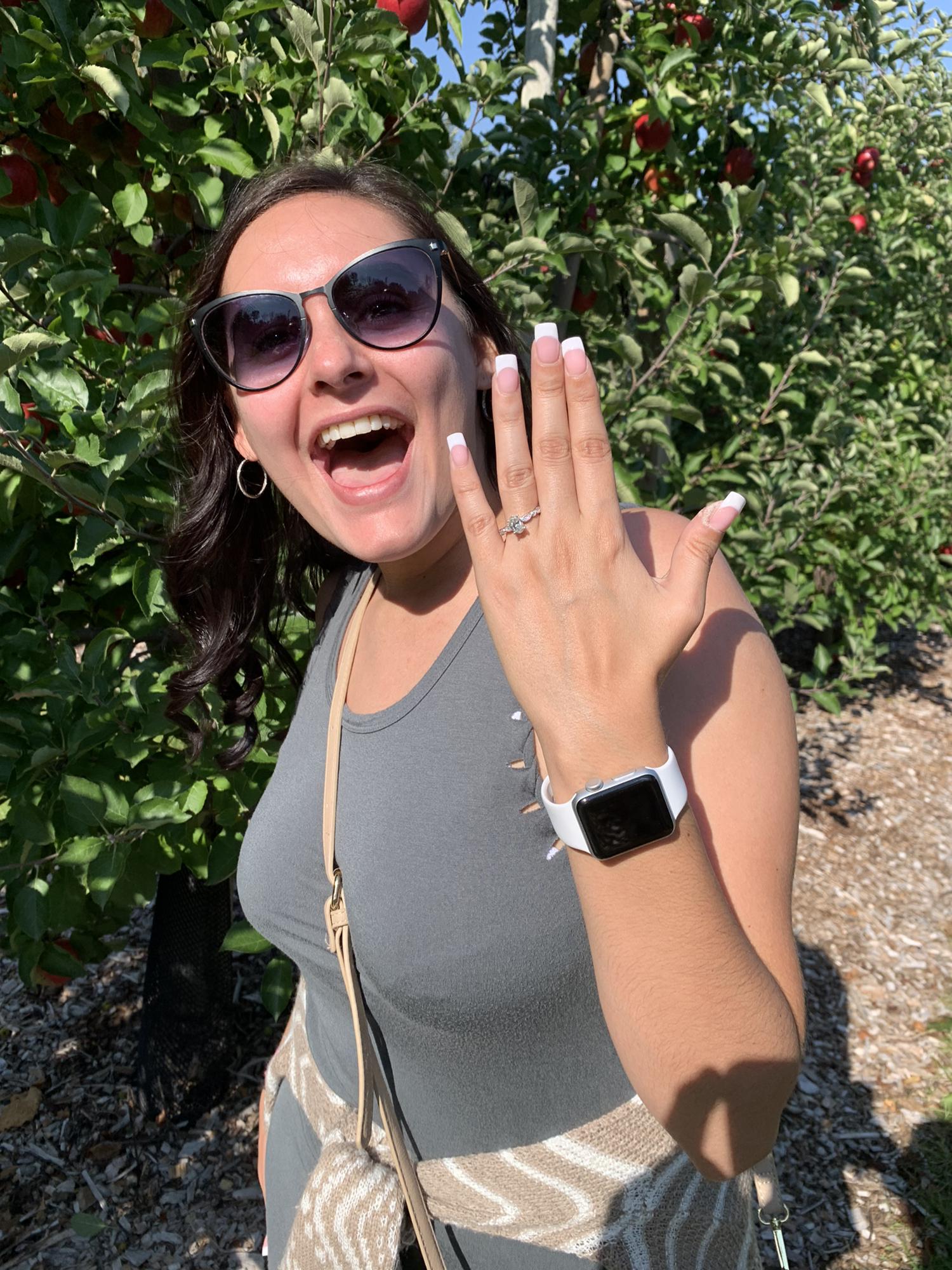 One of the best days of my entire life! Pat's proposal was perfect and best of all, a surprise!