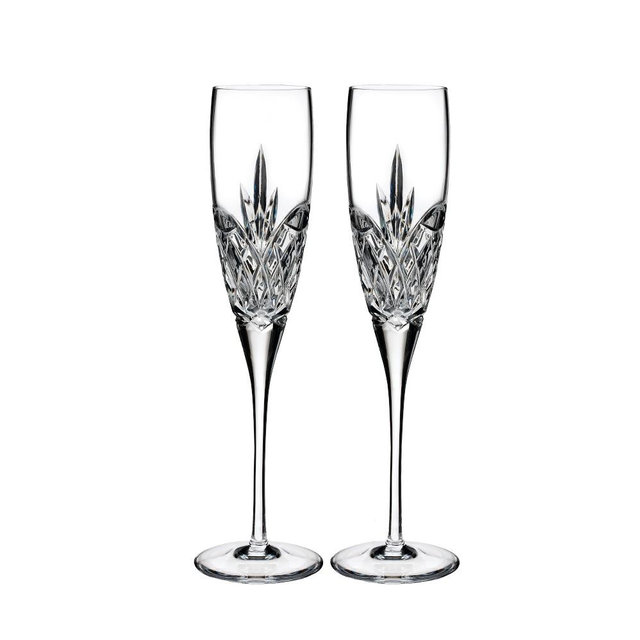 Waterford Love Forever Flutes, Set of 2