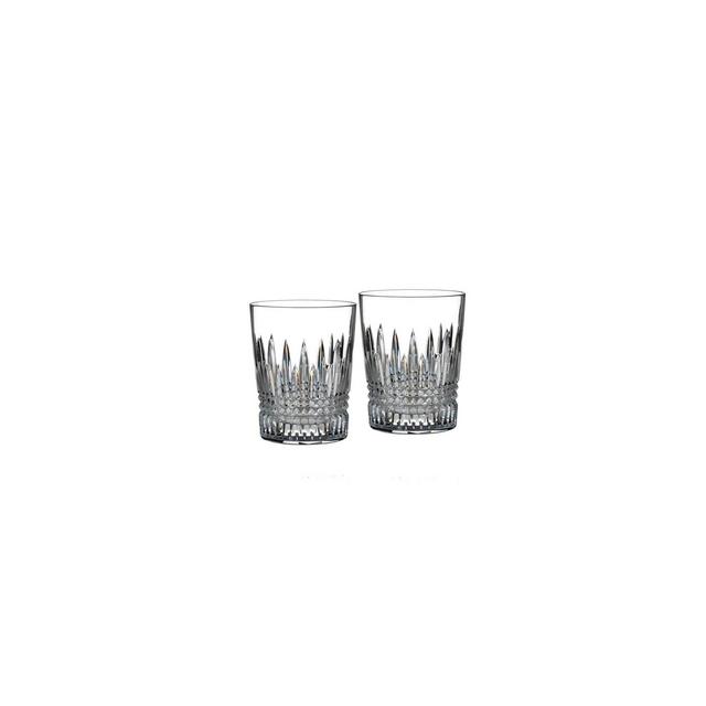 Lismore Diamond Double Old Fashioned Glass Set, 2 Pieces, 12 oz