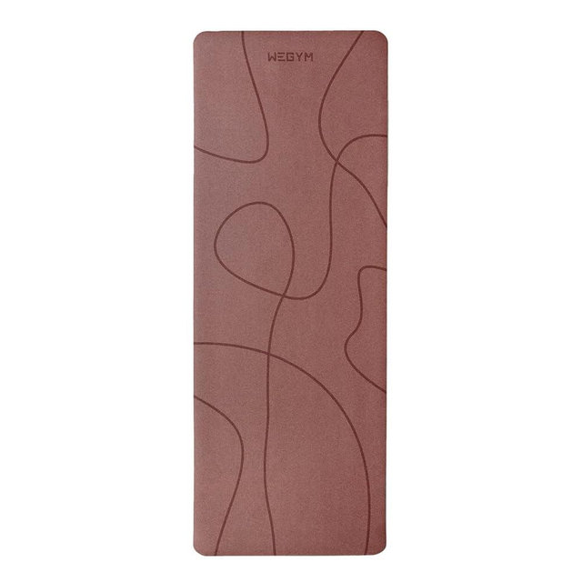 WeGym 4mm Cushioned Exercise Mat for Yoga & Pilates - Anti Slip, Polyurethane with Suede Top & Carrying Strap