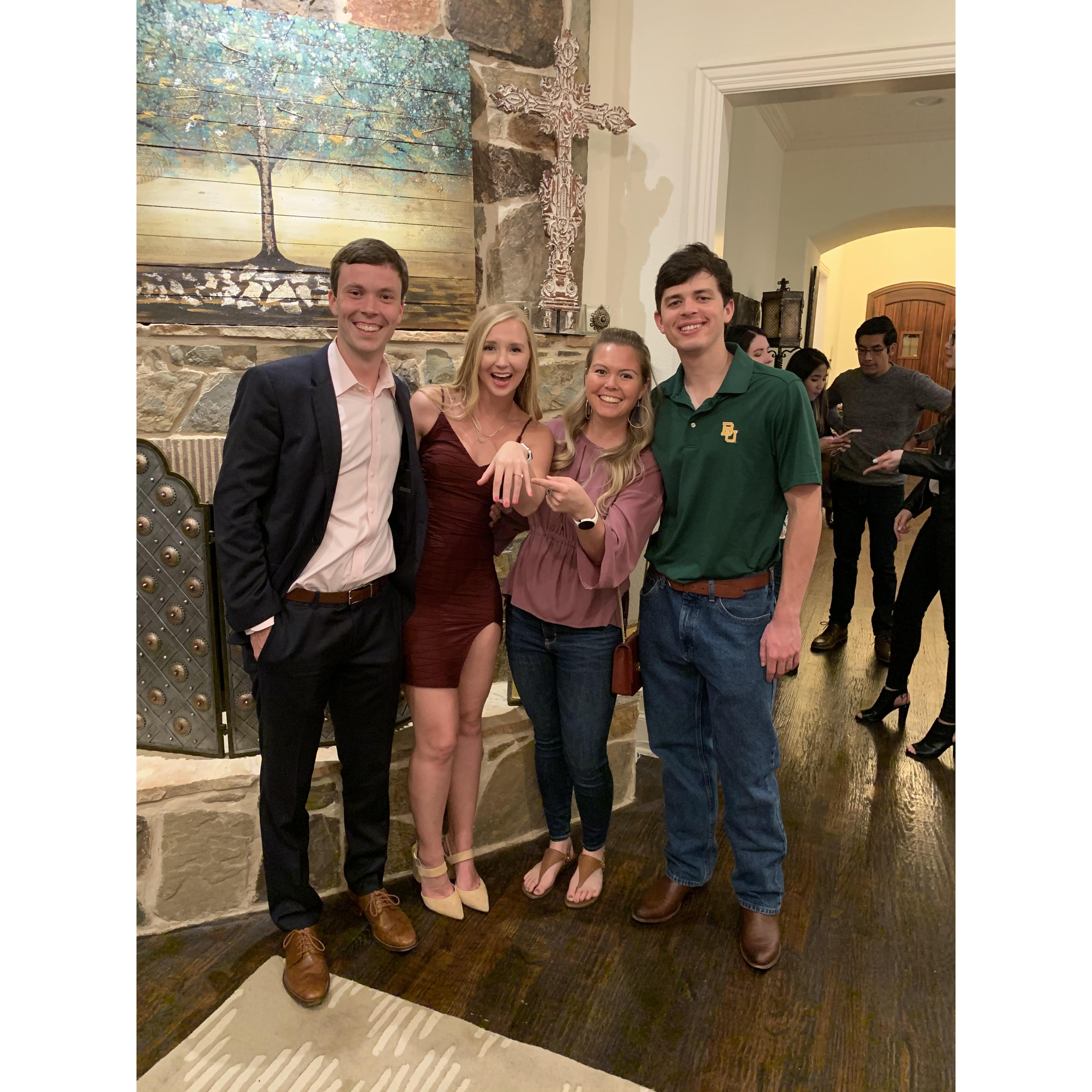 Our friends are engaged!!!