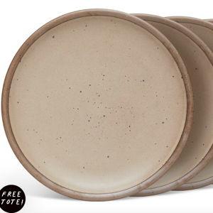 East Fork "Dinner Plate 4-Pack" in "Morel"