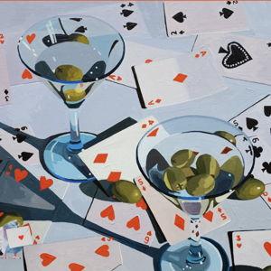 You Gonna Eat Your Olive? Print (51cm x 51cm)