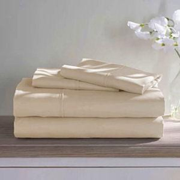 Wayfair Basics® 1800 Series Soft Microfiber Sheet Set - Cream, King Sheet Set with 4 Pillowcases