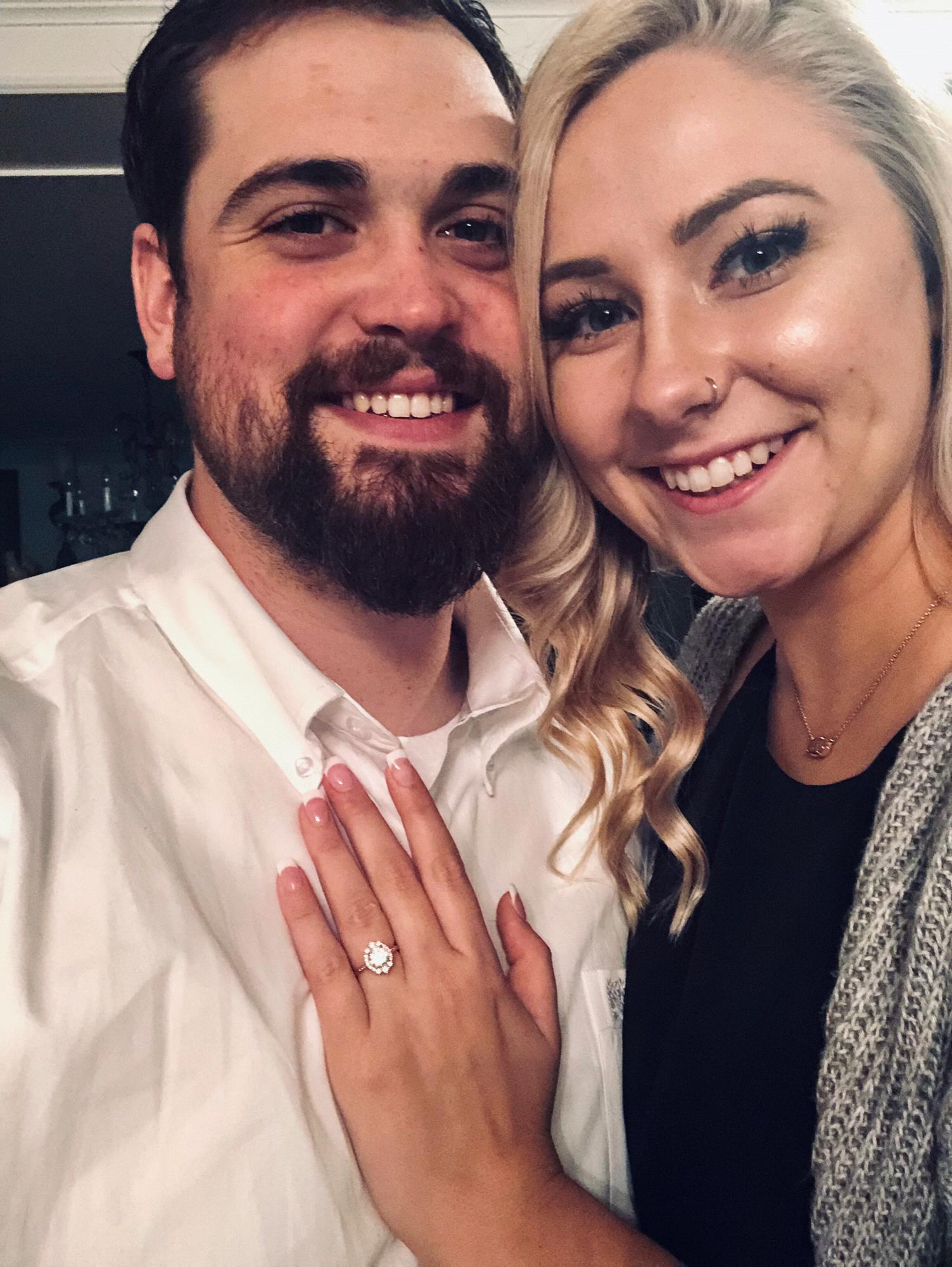 The night he proposed!