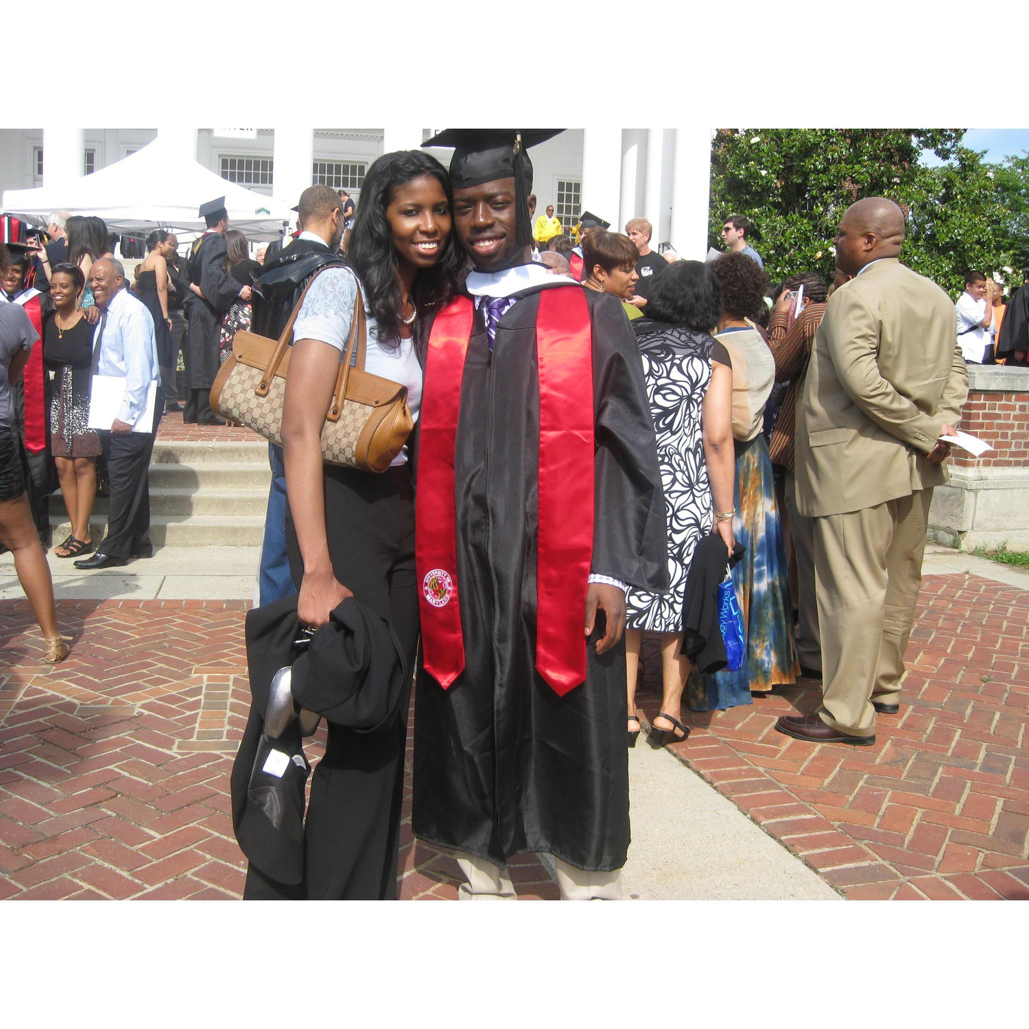 Frank's graduation from University of Maryland in  May 2010