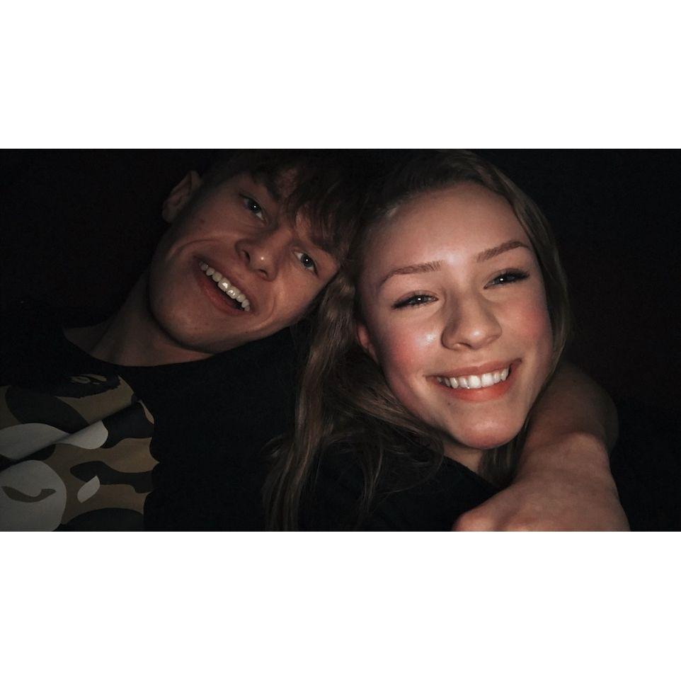 Our first ever photo together, Dillon was 16 and I was just about to turn 15 *crying* - February 10, 2018