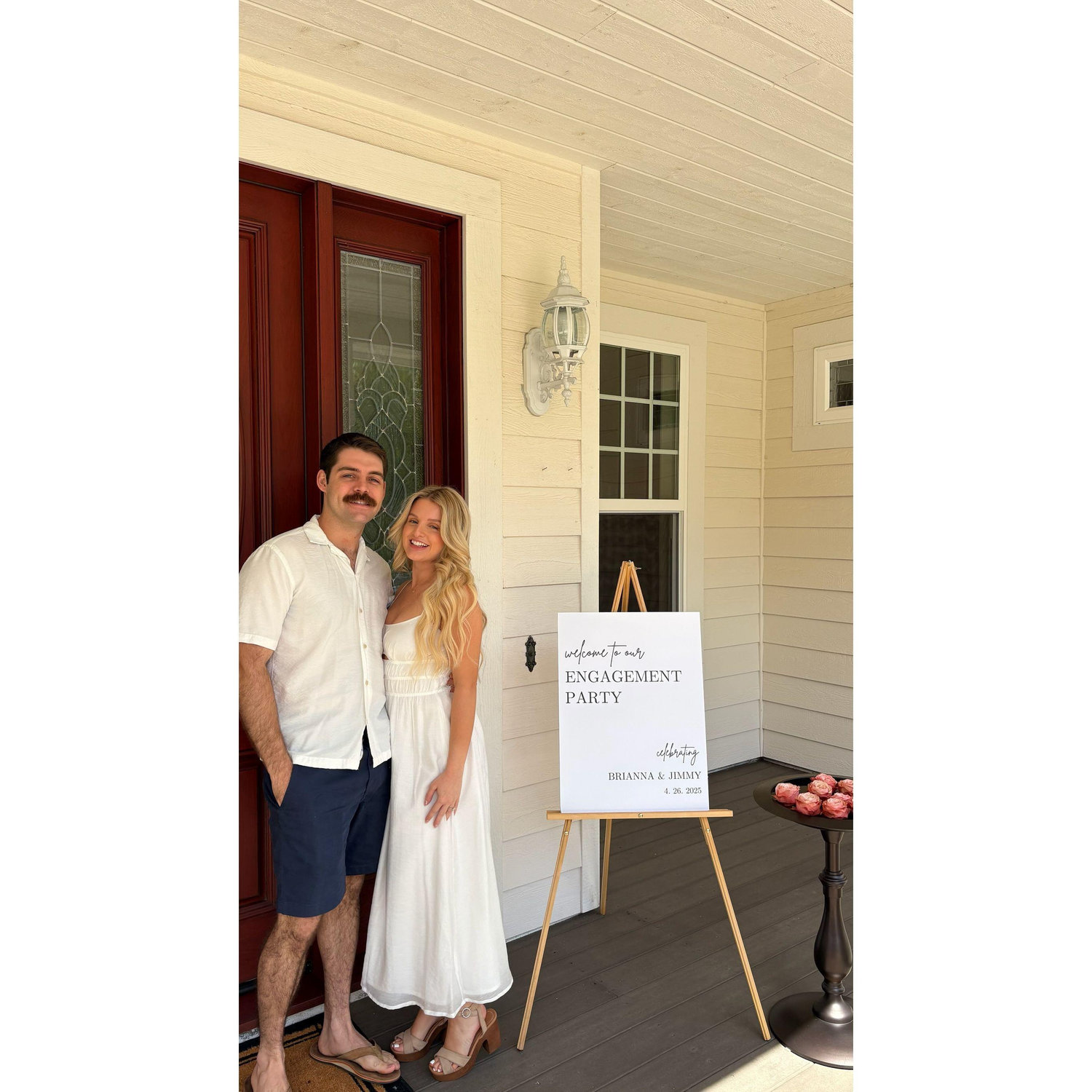 Our engagement party!
