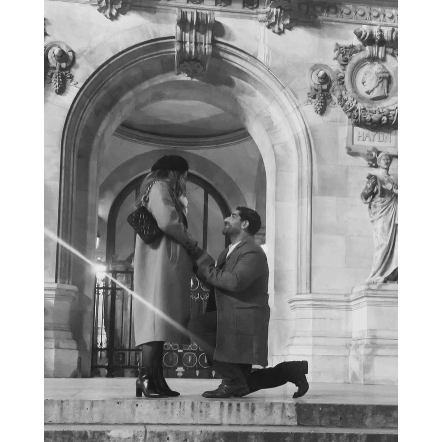 A dream moment, our beautiful parisian proposal. 12.6.2022