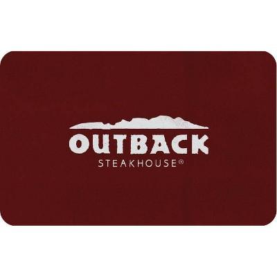 Outback Steakhouse Gift Card