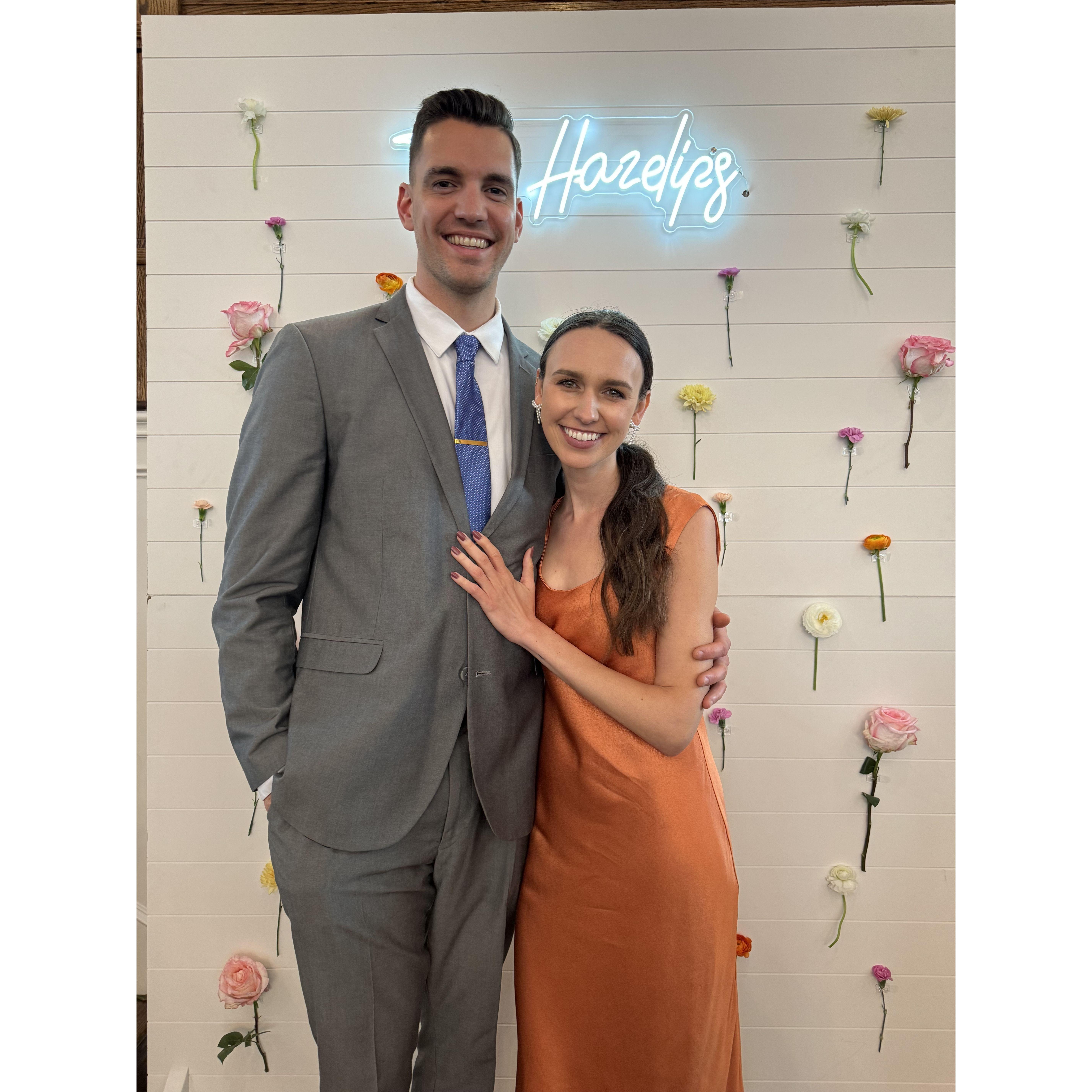 Weddings with you are the best - let’s have our own!