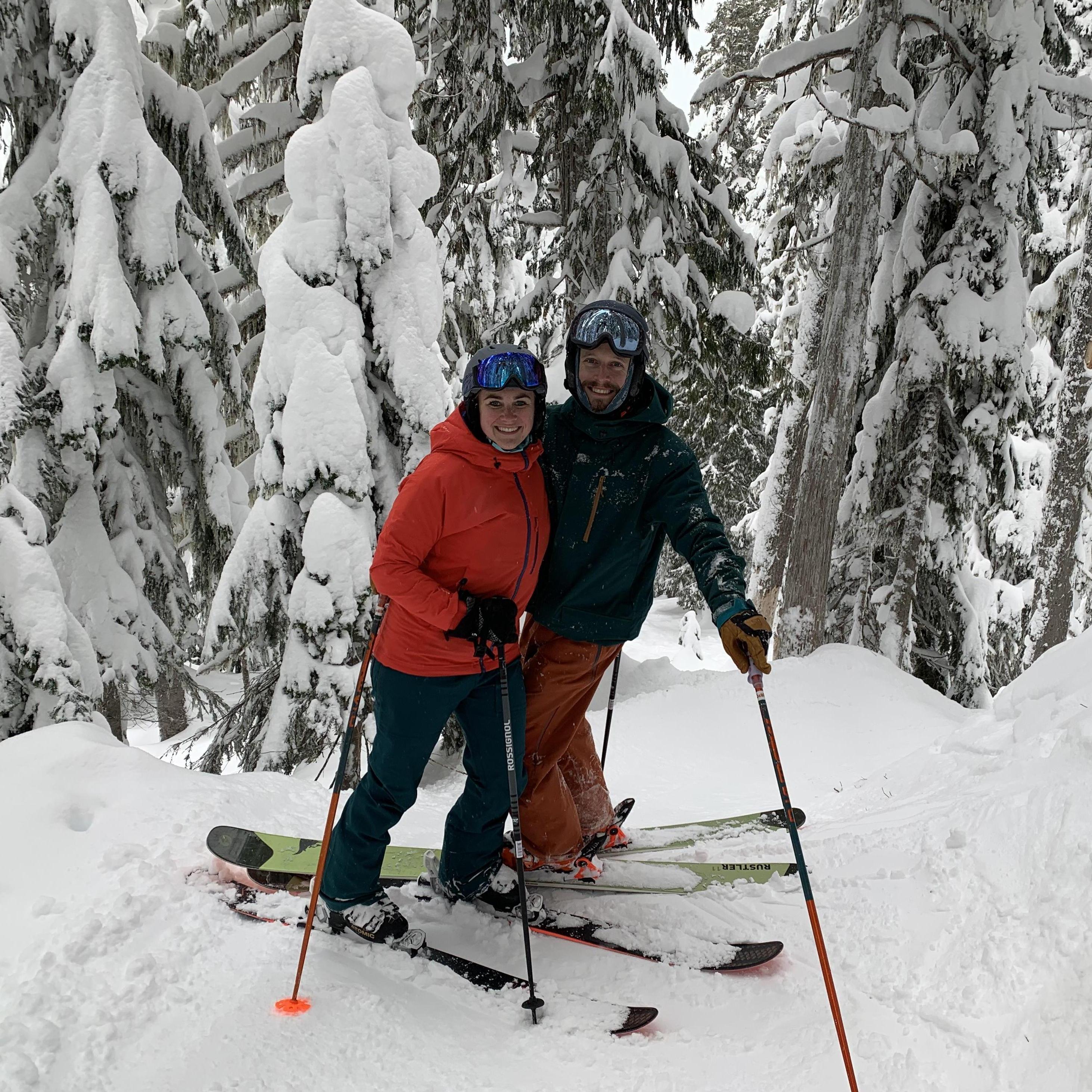 Because you can never have too many skiing photos.