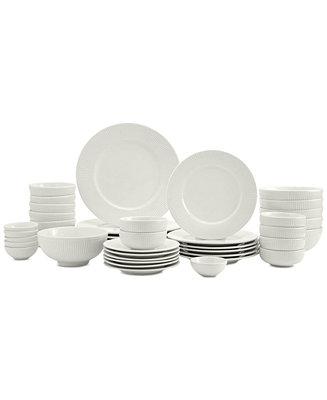Tabletops Unlimited Inspiration by Denmark Fiore 42-PC. Dinnerware Set, Service for 6, Created for Macy's