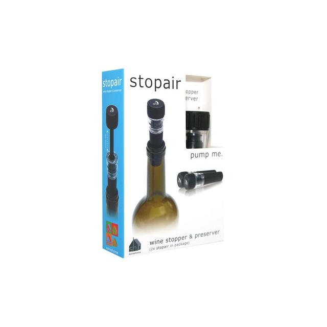 Soiree Stopair Wine Stopper and Preserver