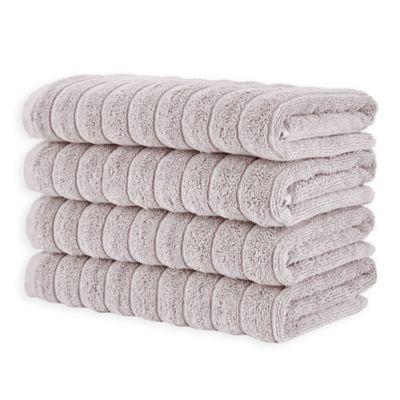 Brampton Hand Towels in Ivory (Set of 4)