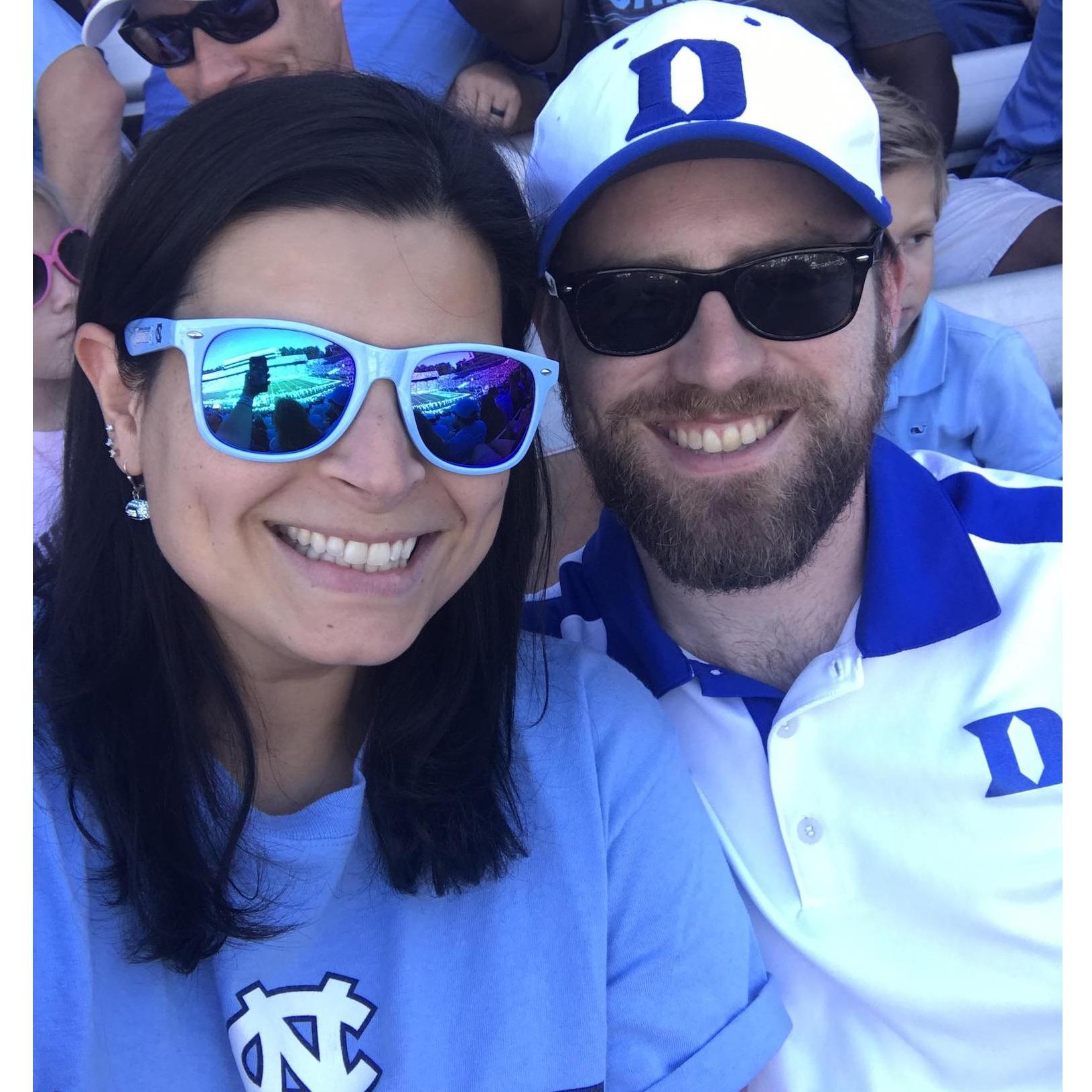 Carolina v Duke Football- October 2018