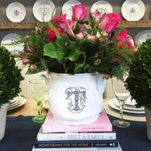 Sasha Nicholas ~ Champagne Bucket With Monogram