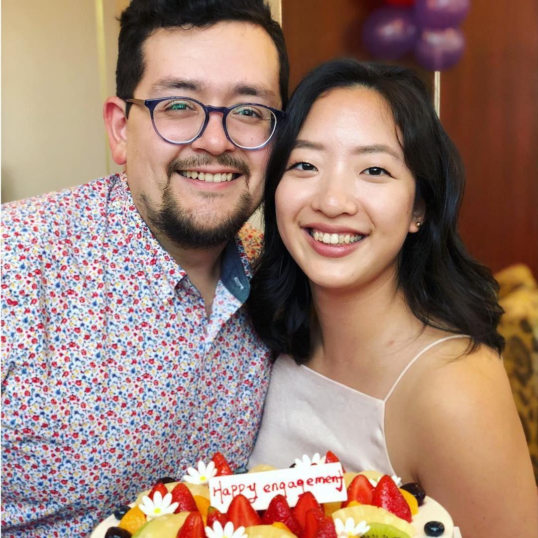 from our engagement party in Kunming, China!