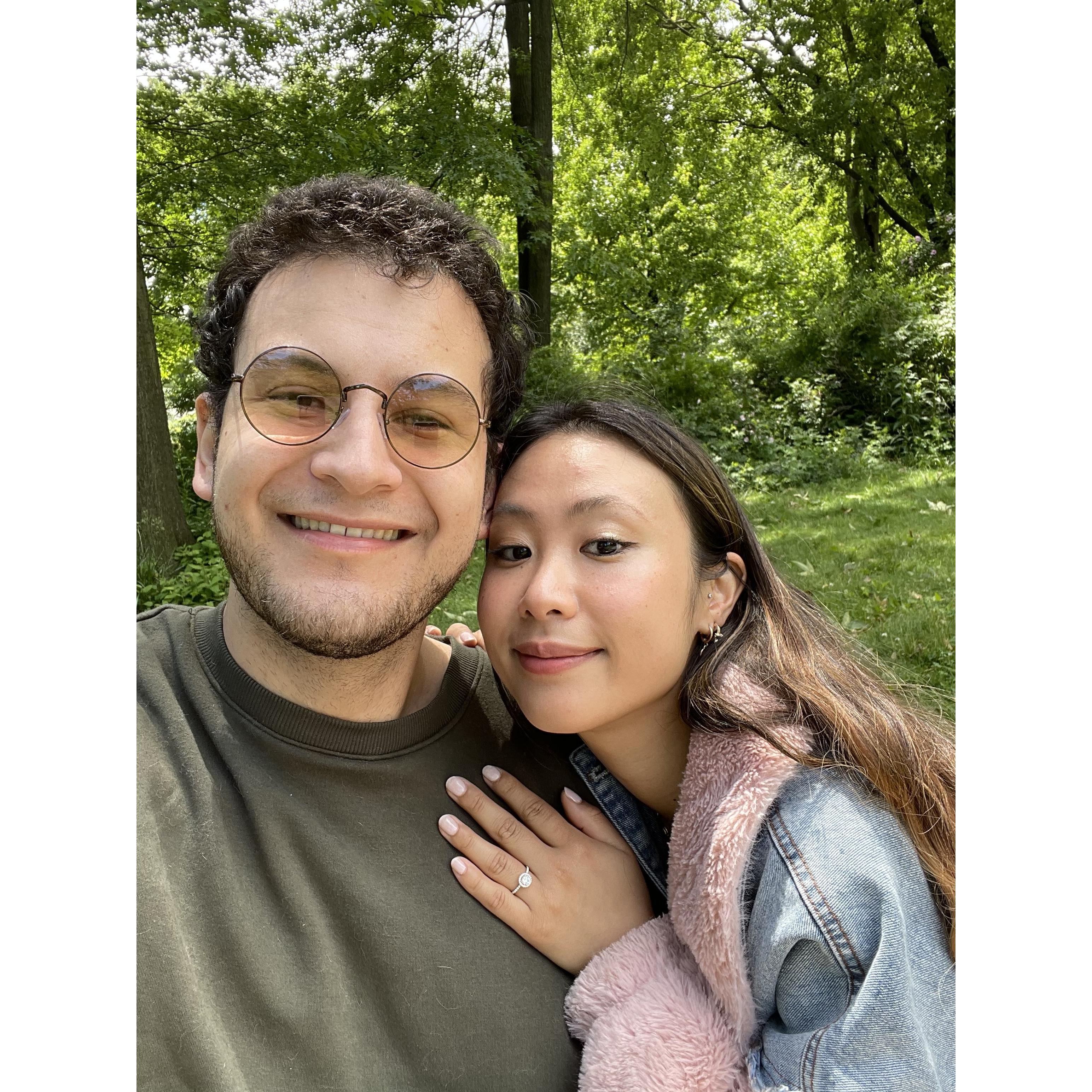 Engaged engaged engaged!!!