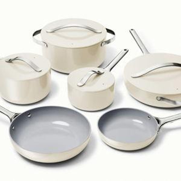 Cookware & Minis Set - Cream, 16 pc.
