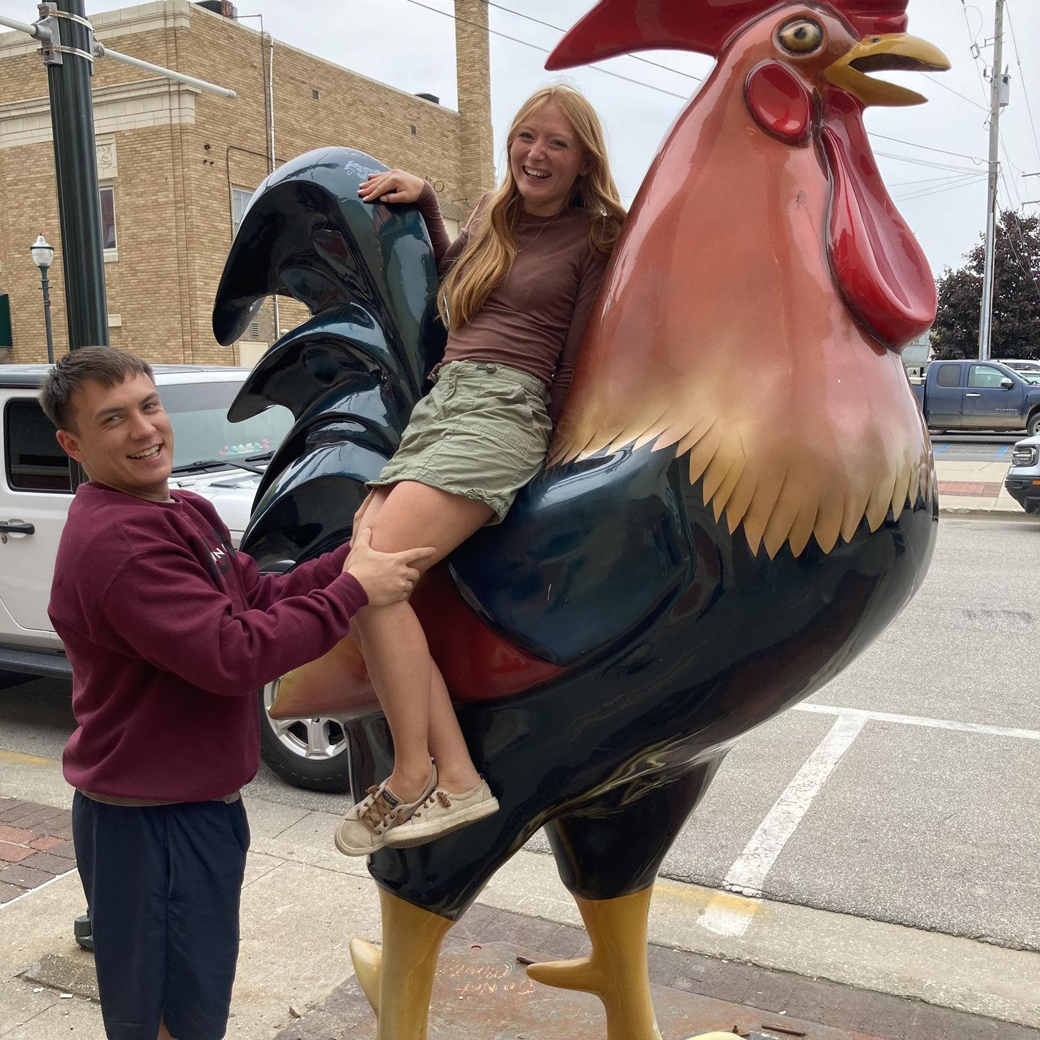 Midwest Bull Riding 
(Look for the chicken outside our venue!)