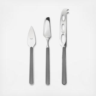 Fantasia 3-Piece Cheese Knives Set