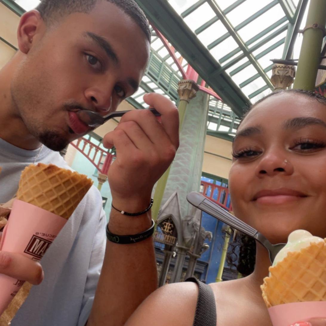 Not the best idea to go to Universal Studios during peak summertime! Lots of smells in the heat!