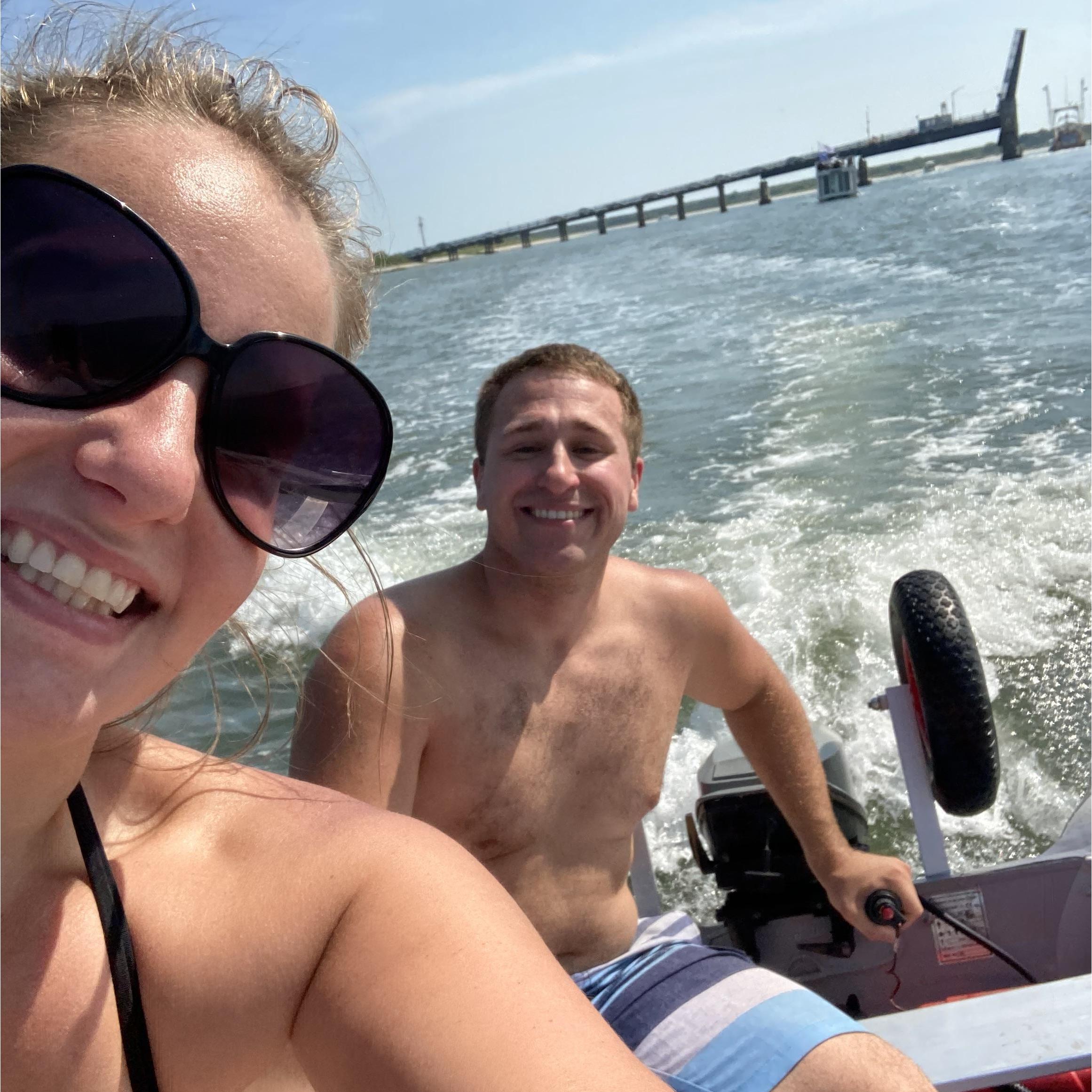 Out on the Boat (August 2021)