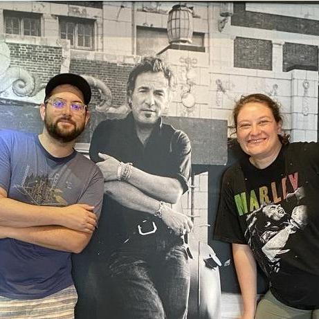 Visiting The Boss in Asbury Park, NJ on his birthday, September 23, 2021.
