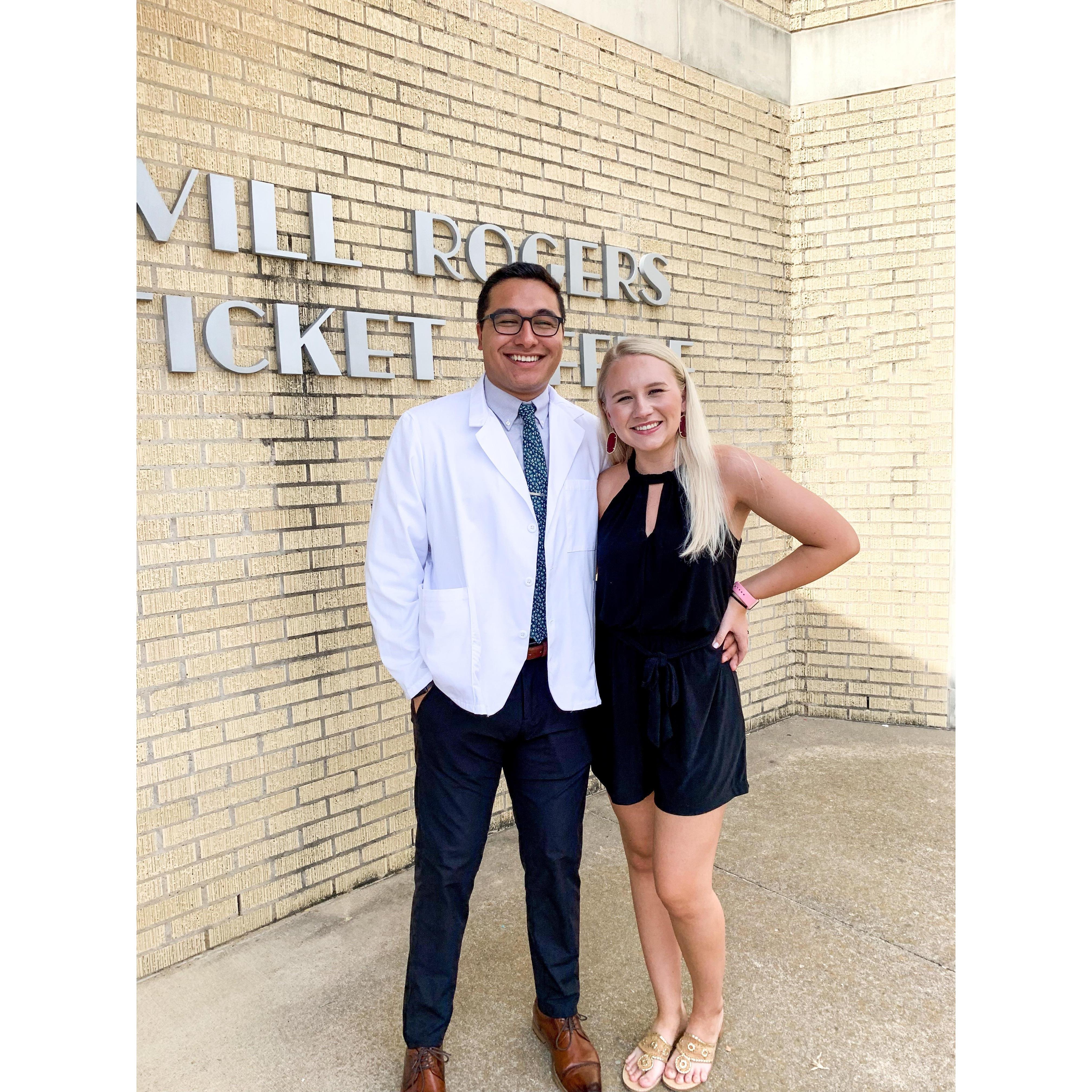 Joseph's white coat ceremony 2019